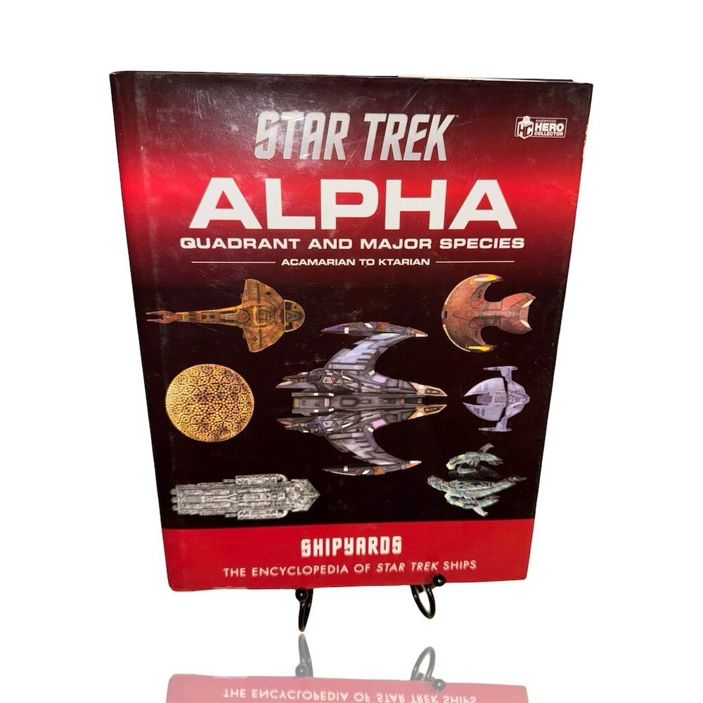 Star Trek Shipyards Alpha Quadrant & Major Species Hardcover Book